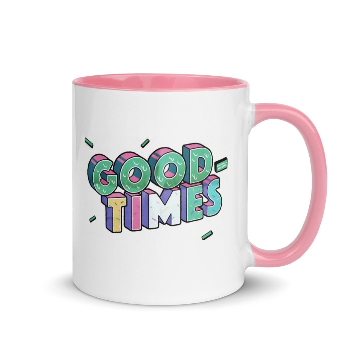 Good Times White Glossy Mug - Chinchilla Choons